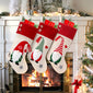 Christmas stocking gift bag