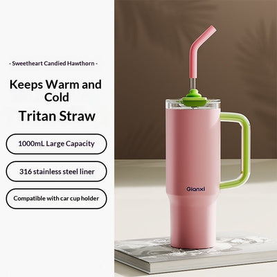 Portable insulated cup
