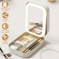 Small portable makeup bag