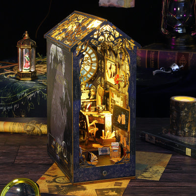 Handmade assembled bookstore