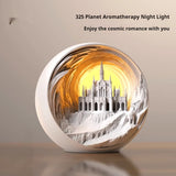 Retro Castle Aroma Diffuser Night Light