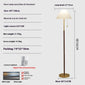 Vintage Pleated Floor Lamp