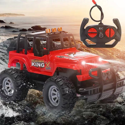 Rechargeable children's remote control car