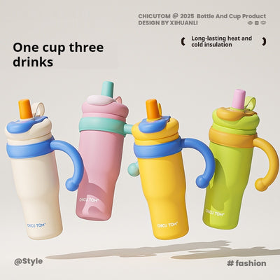 Portable insulated cup