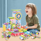 Building block gear assembly set