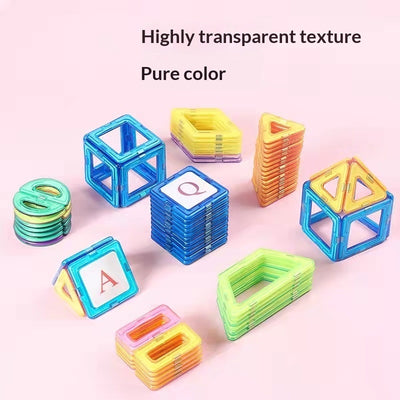 Magnetic building block toys