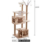 Cat Crawl Nest Scratching Board Tree Supplies