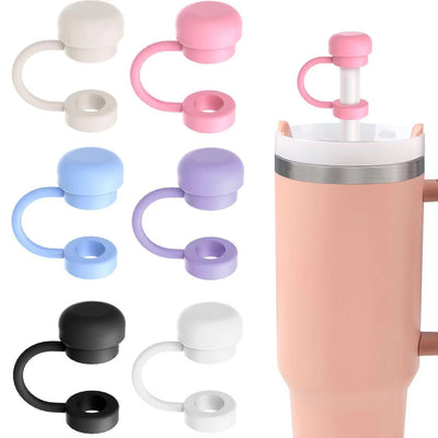 Straw dust cover
