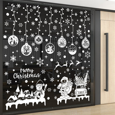 Christmas window stickers