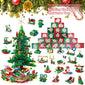 Christmas-themed building blocks