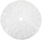White Christmas tree skirt