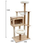 Cat Crawl Nest Scratching Board Tree Supplies