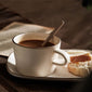 Breakfast coffee cup and saucer set