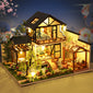 Retro-style handmade assembly house kit