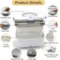 Electric heated lunch box