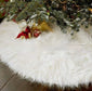 White Christmas tree skirt