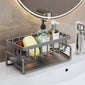 Kitchen sink storage rack