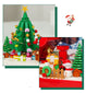 Christmas-themed building block toys